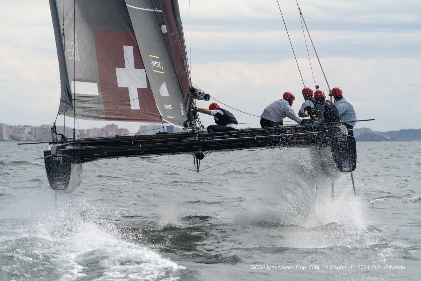 Fotos: El espectáculo de los catamaranes voladores GC32 llega al Mar Menor