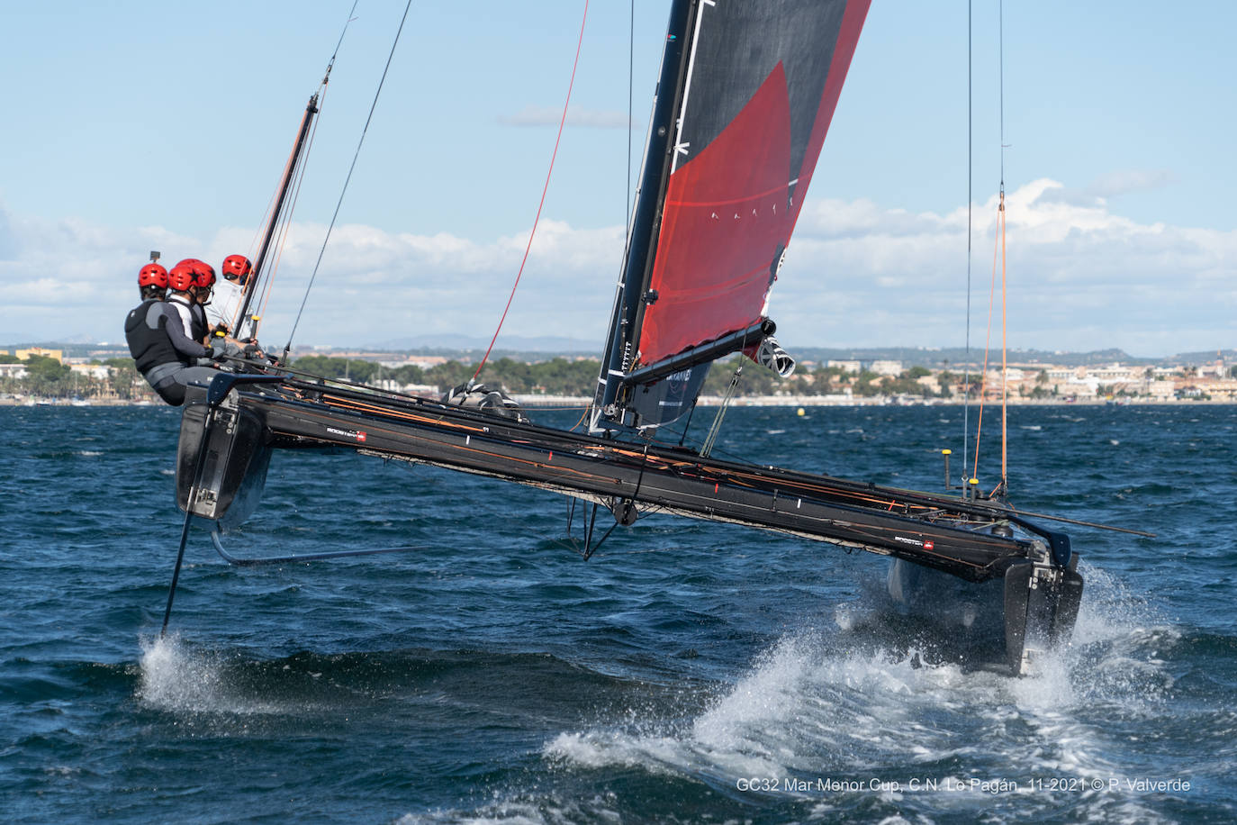 Fotos: El espectáculo de los catamaranes voladores GC32 llega al Mar Menor