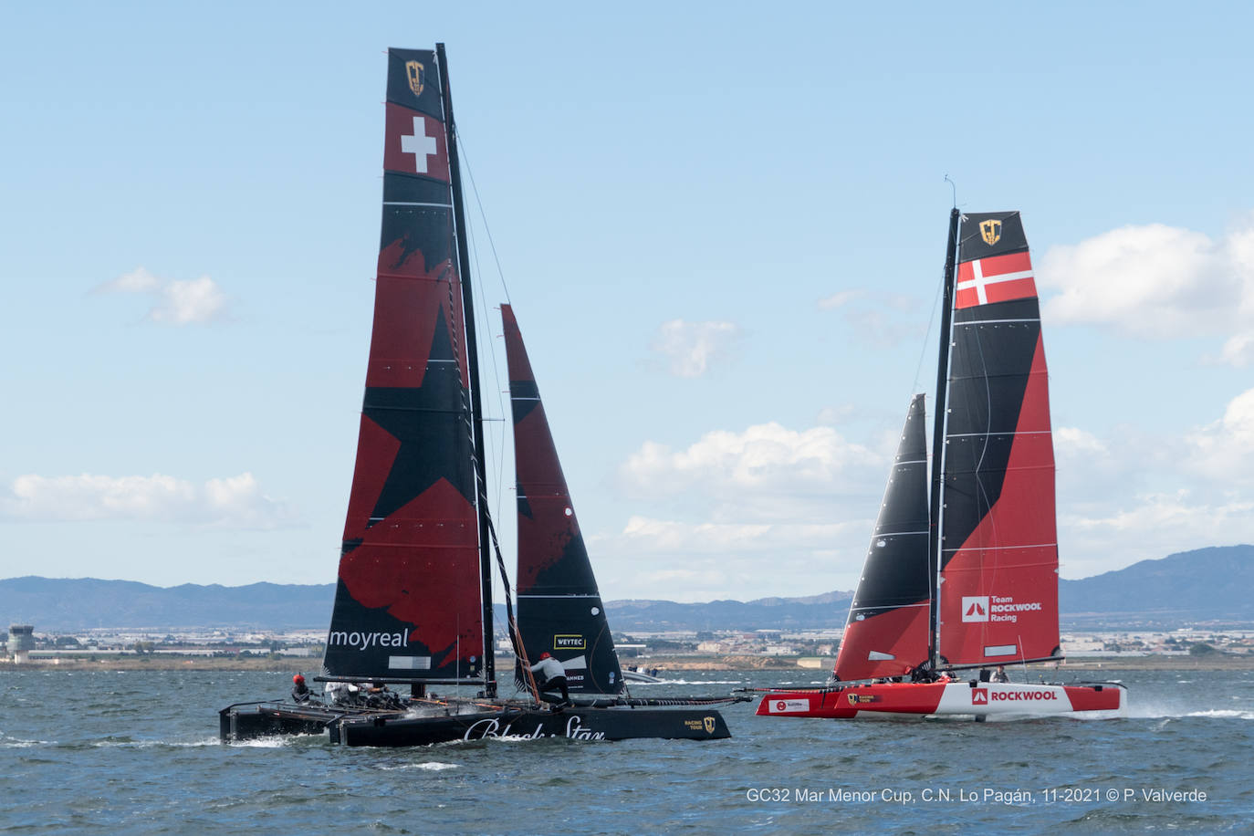 Fotos: El espectáculo de los catamaranes voladores GC32 llega al Mar Menor