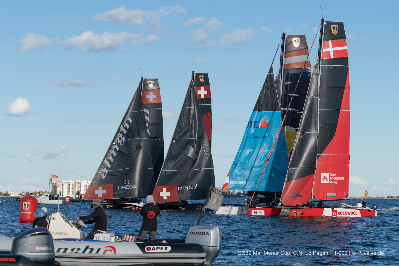 Fotos: Primeras regatas de los catamaranes voladores en la &#039;GC32 Mar Menor Cup&#039;