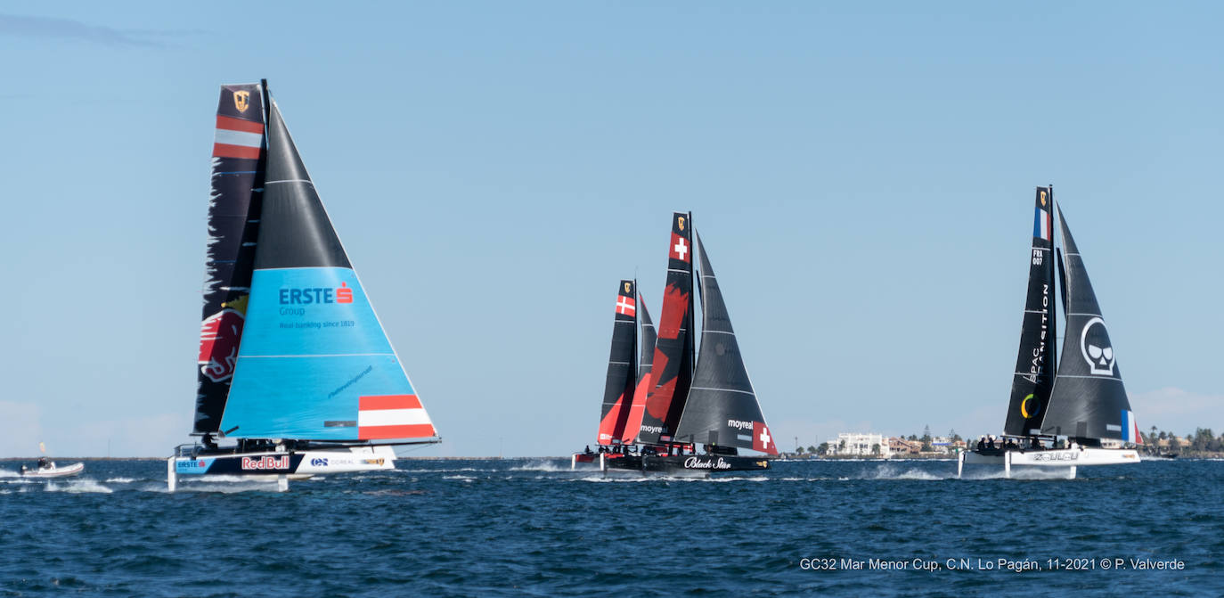 Fotos: Primeras regatas de los catamaranes voladores en la &#039;GC32 Mar Menor Cup&#039;