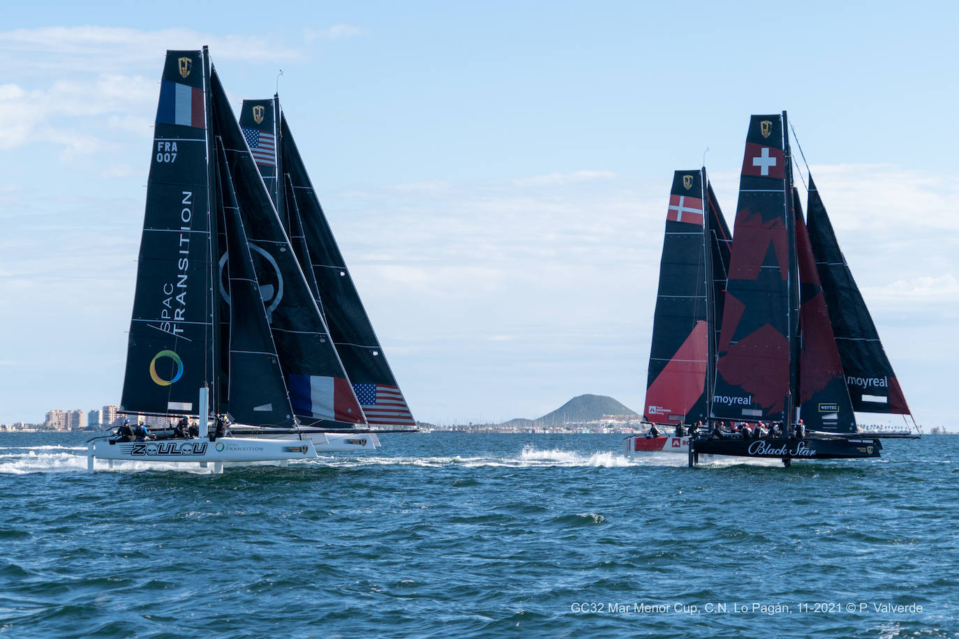 Fotos: Primeras regatas de los catamaranes voladores en la &#039;GC32 Mar Menor Cup&#039;