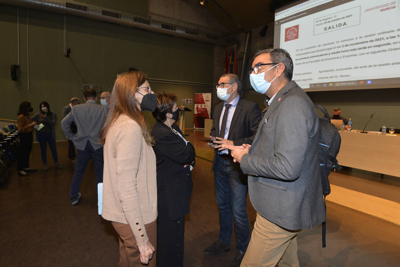 Fotos: Claustro de la Universidad de Murcia