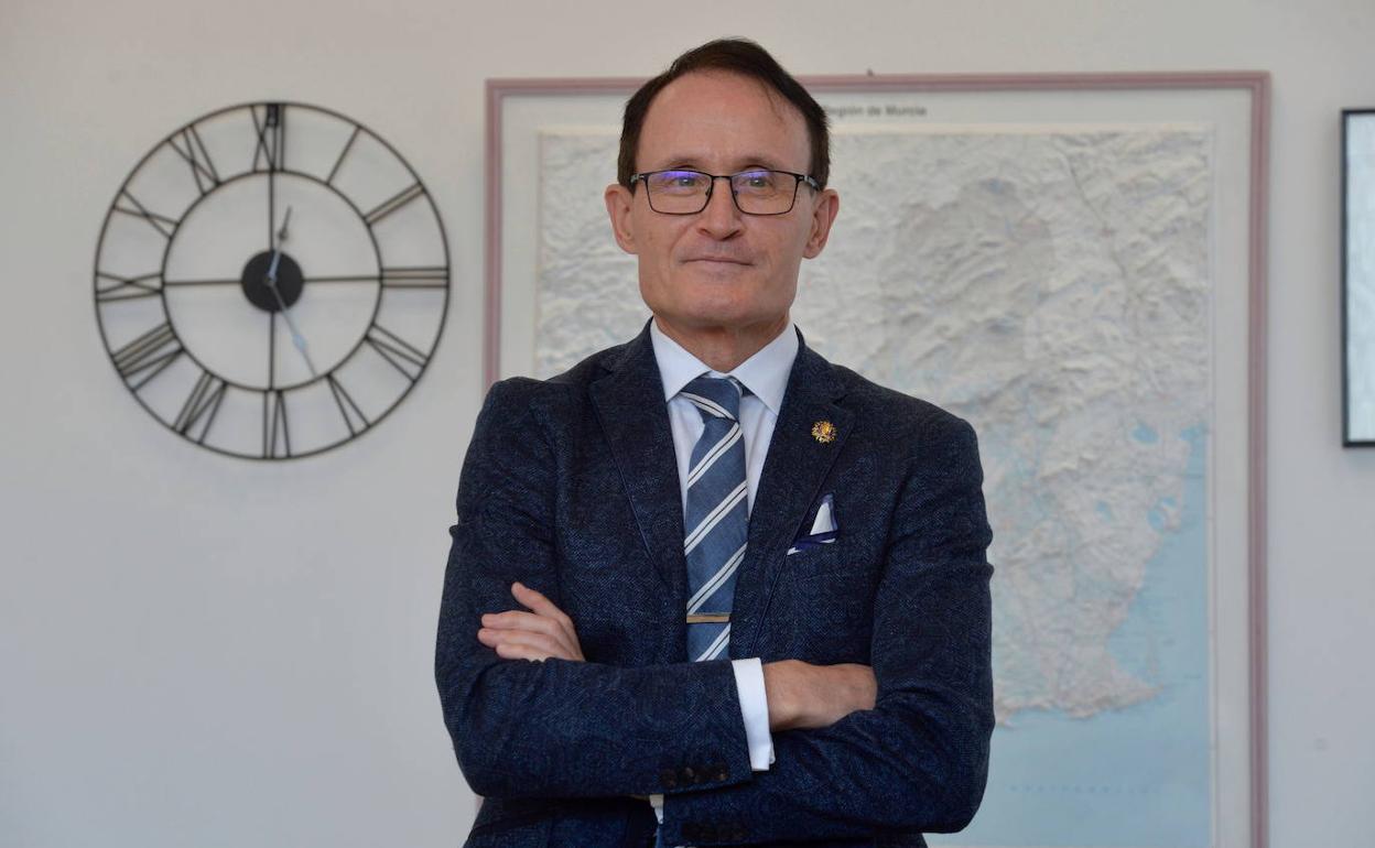 El fiscal superior de la Región de Murcia, José Luis Díaz Manzanera, en una imagen de archivo. 
