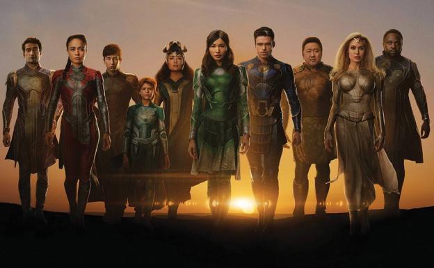 Imagen promocional de 'Eternals'.