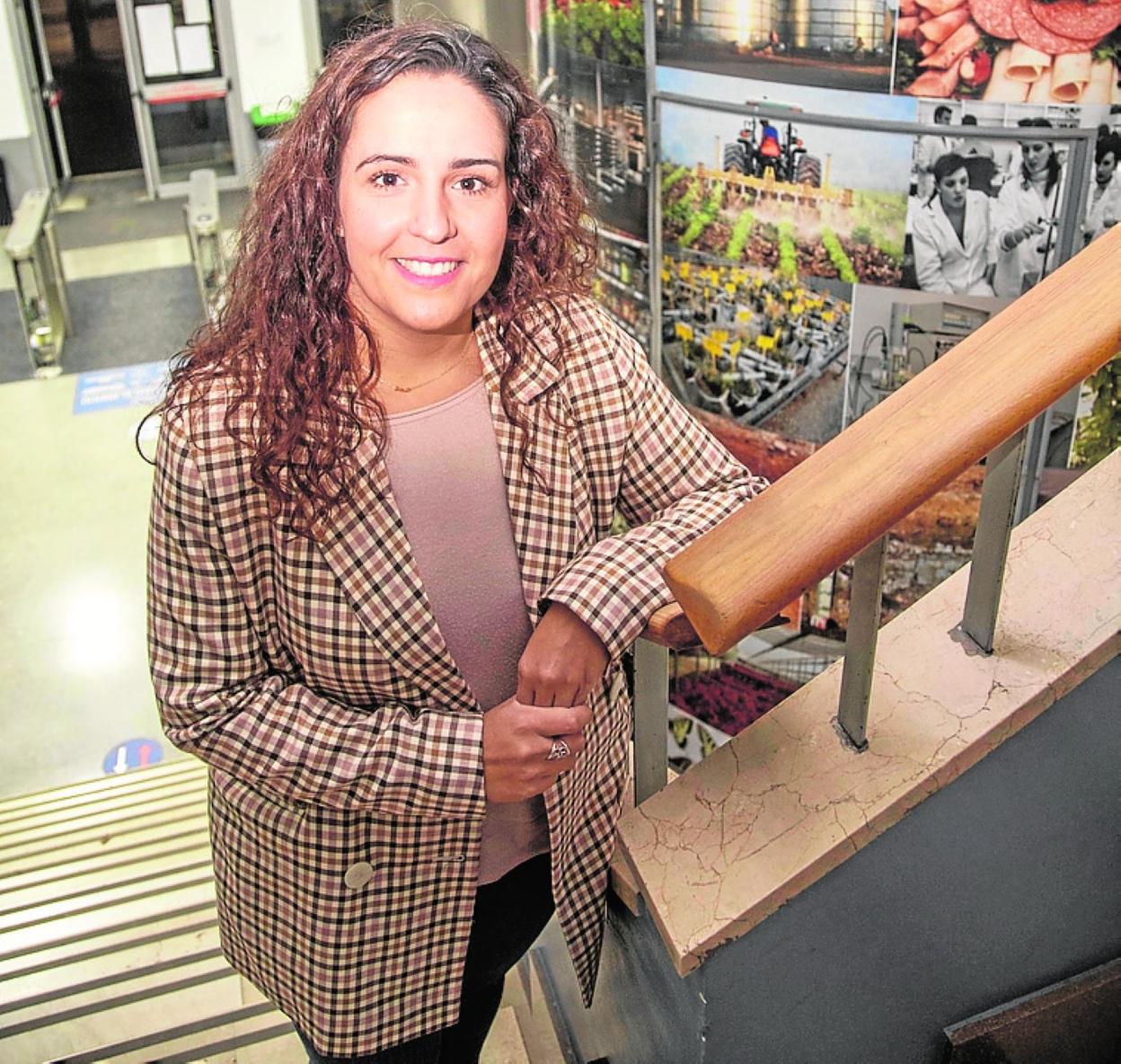 María José Sánchez, doctora en Técnicas Avanzadas de I+D Agrario y Alimentario por la UPCT. 