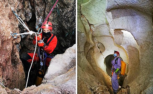 Sima de Almendricos, en Lorca. |Cavidad hipogénica de Luchena, Lorca.