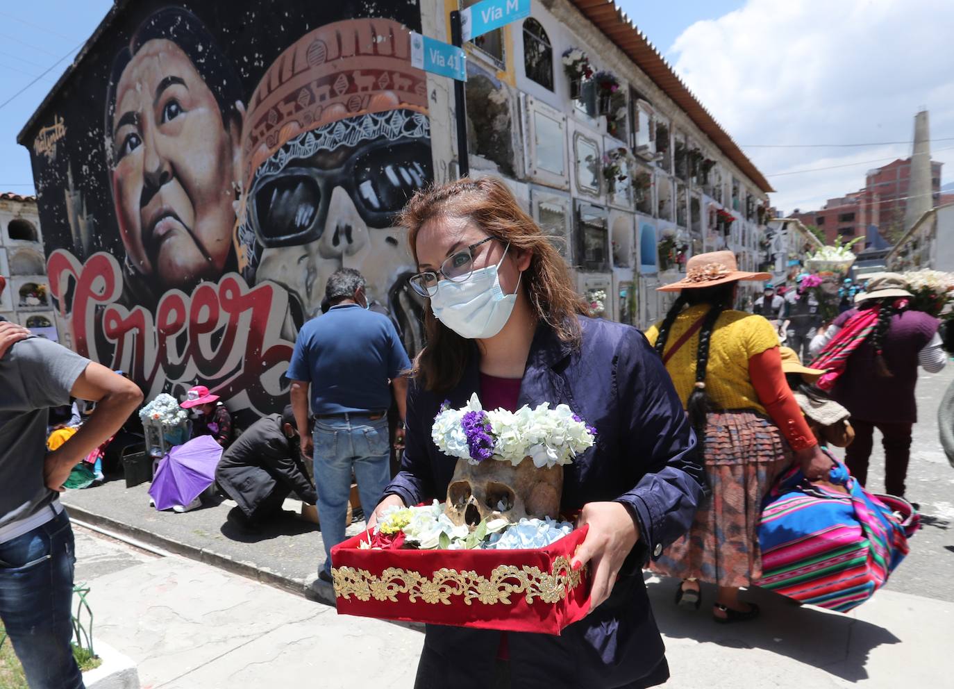 Fotos: El culto a las ñatitas