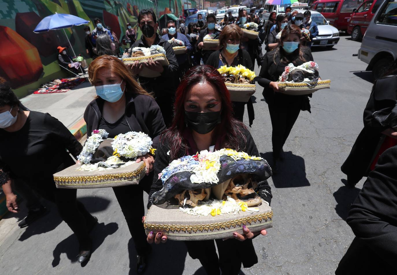 Fotos: El culto a las ñatitas
