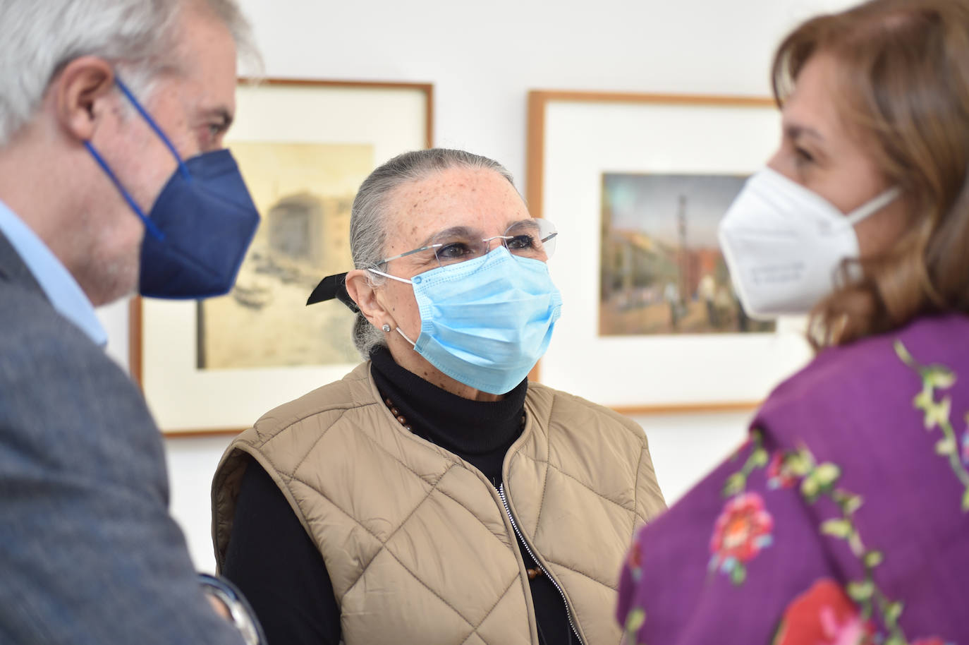 Fotos: El Museo Ramón Gaya de Murcia repasa en una docena de cuadros el vínculo del artista con Venecia