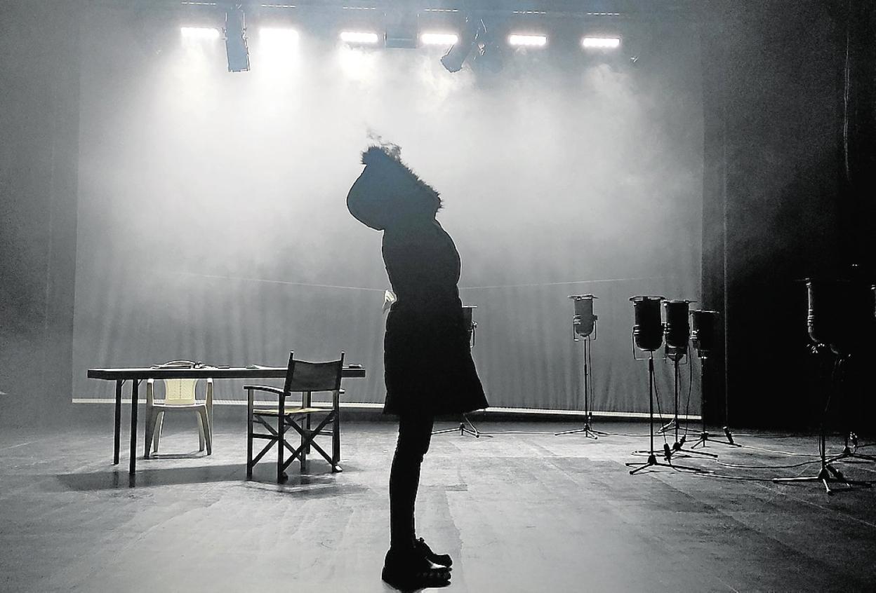 Una imagen del proyecto teatral 'Yukón, la nieve arde'. 