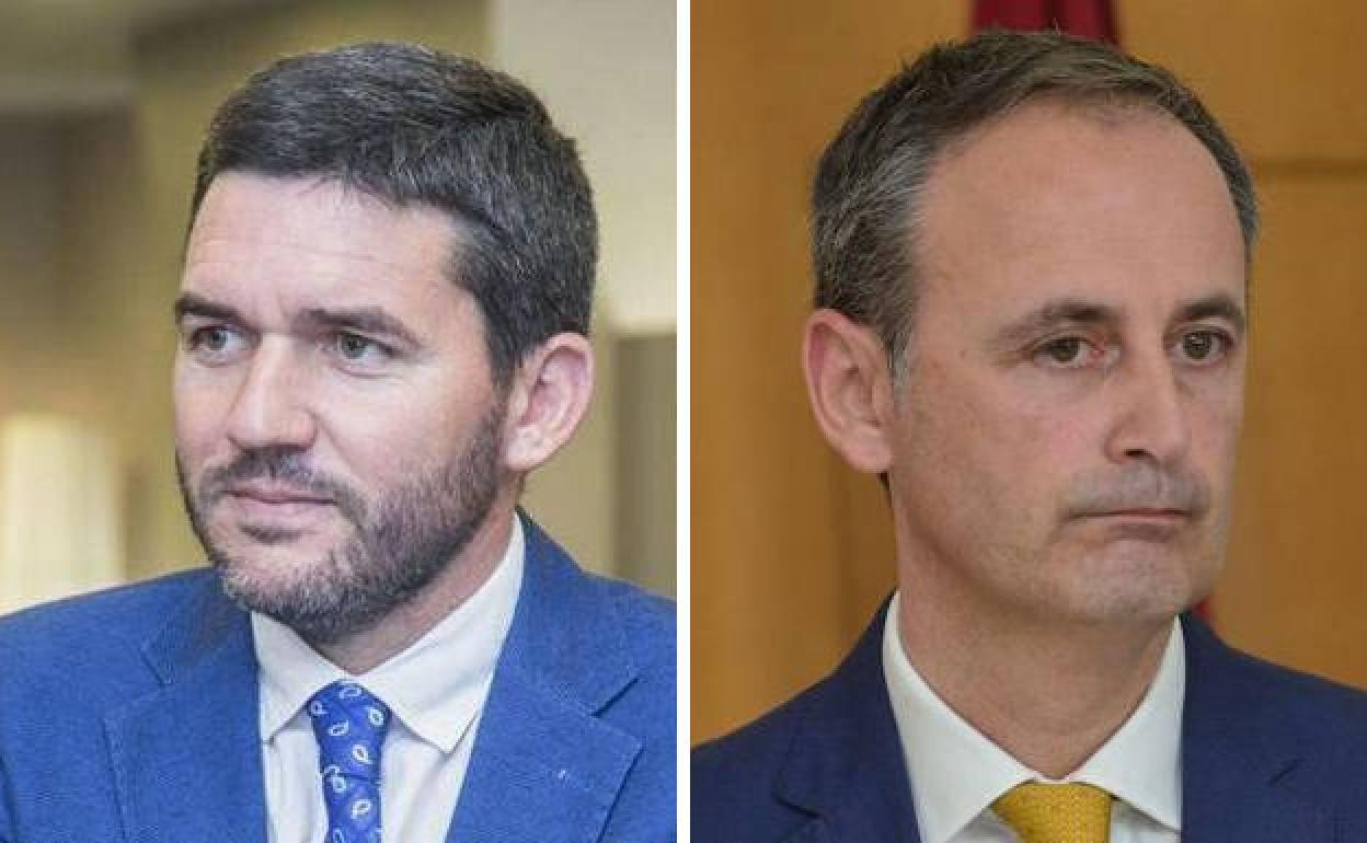 Antonio Luengo y Javier Celdrán. 