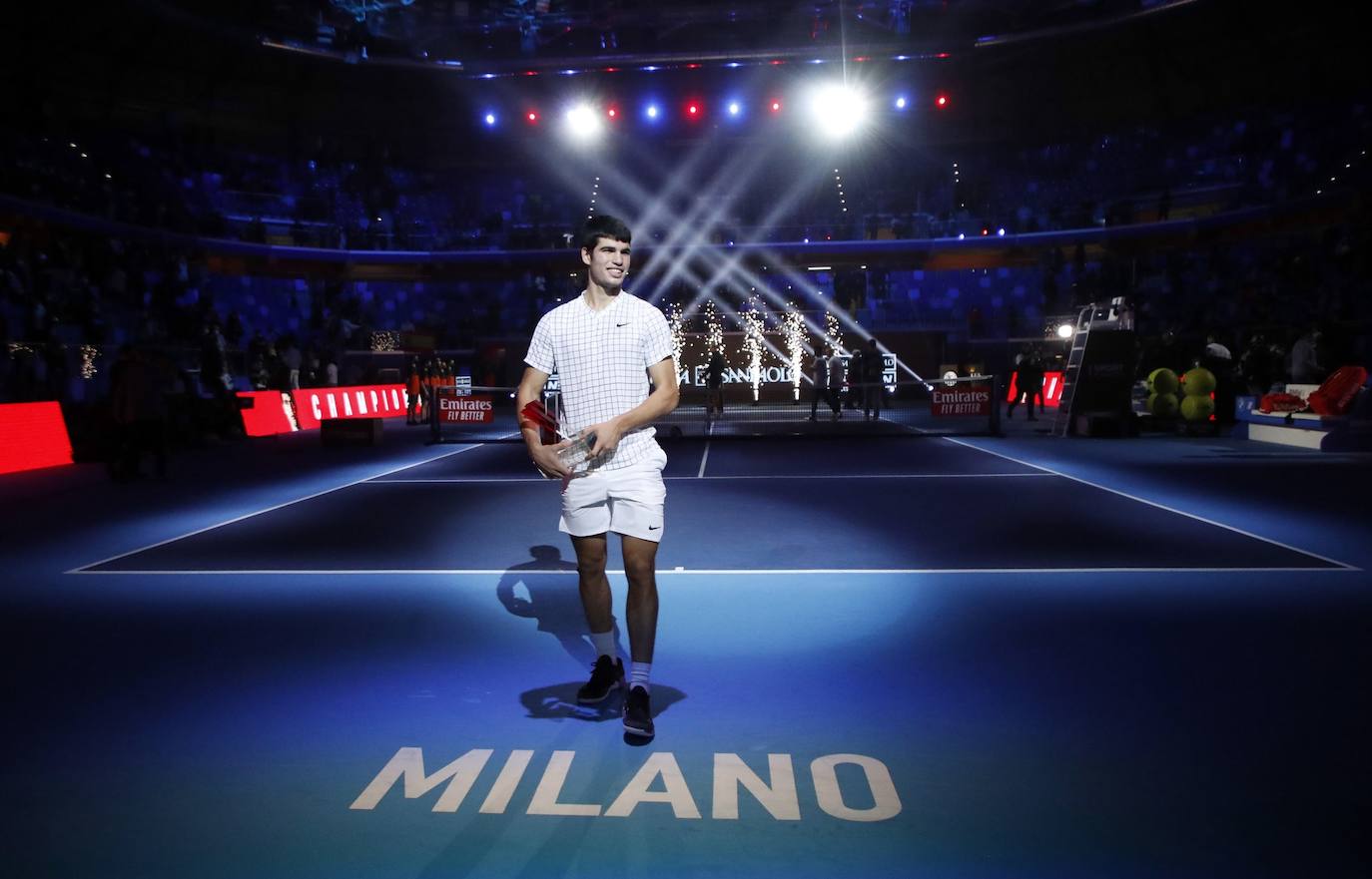 Fotos: Alcaraz conquista las Finales ATP para menores de 21 años