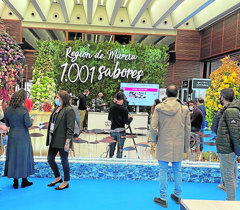 Estand de la Región de Murcia '1.001 Sabores' en Gastronomika.
