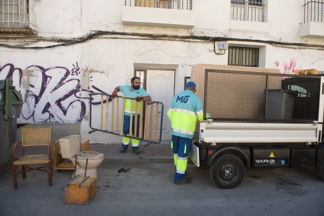 Fotos: Los últimos vecinos de la Orilla de la Vía se despiden de sus hogares