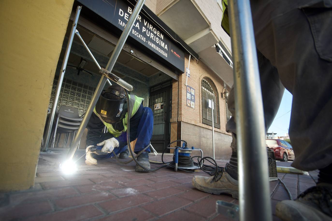 Fotos: Los últimos vecinos de la Orilla de la Vía se despiden de sus hogares