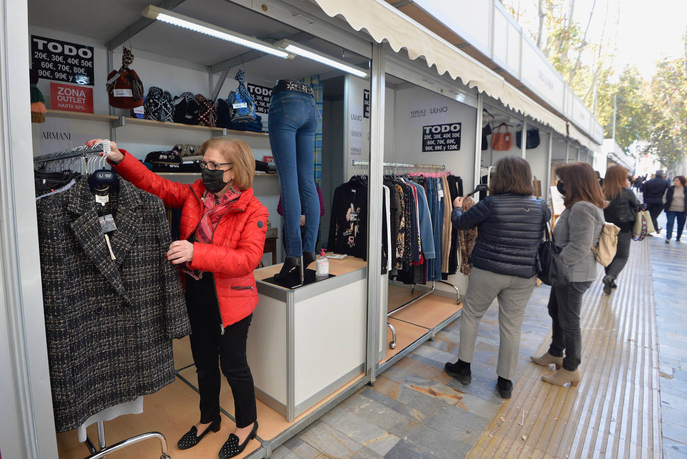 Fotos: Feria del Comercio en la avenida Alfonso X de Murcia