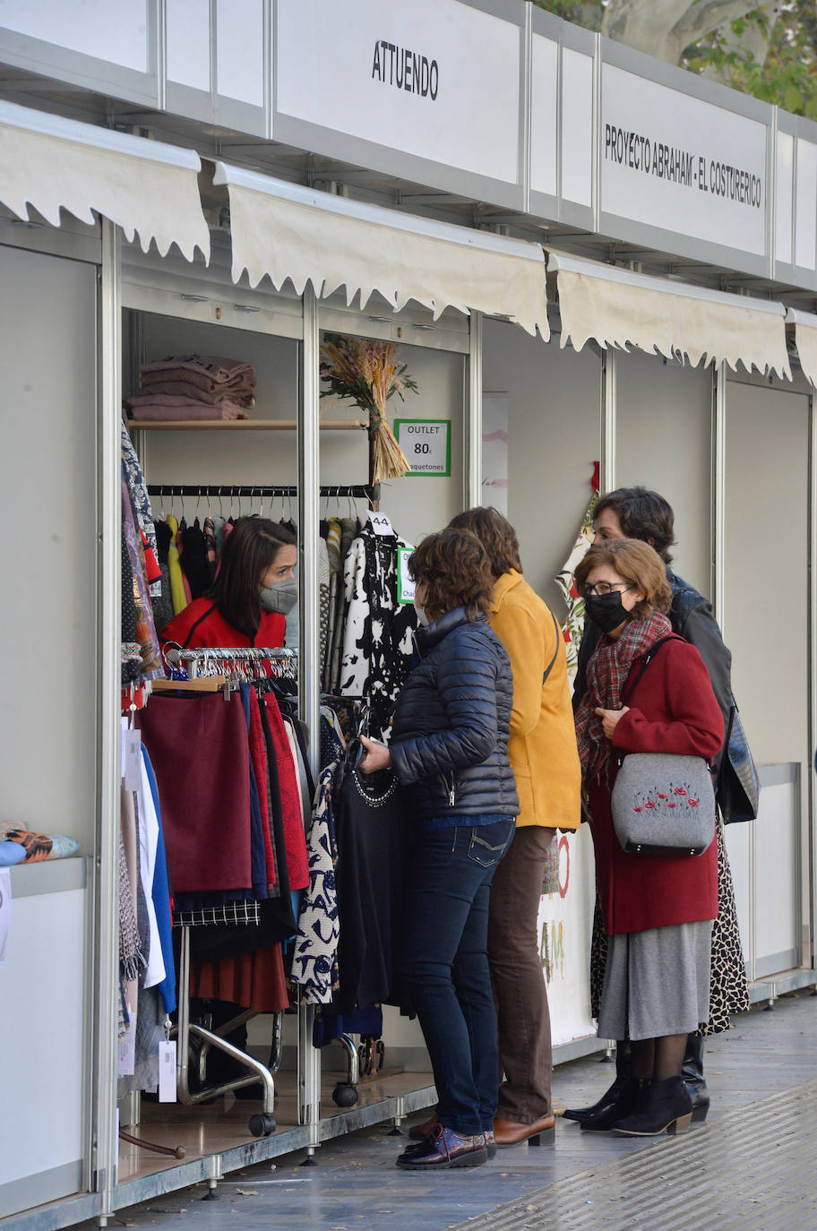Fotos: Feria del Comercio en la avenida Alfonso X de Murcia