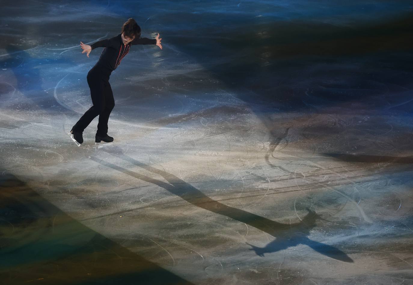 Fotos: Exhibición de patinaje artístico