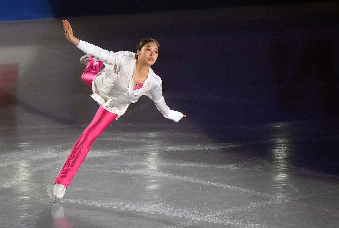 Fotos: Exhibición de patinaje artístico