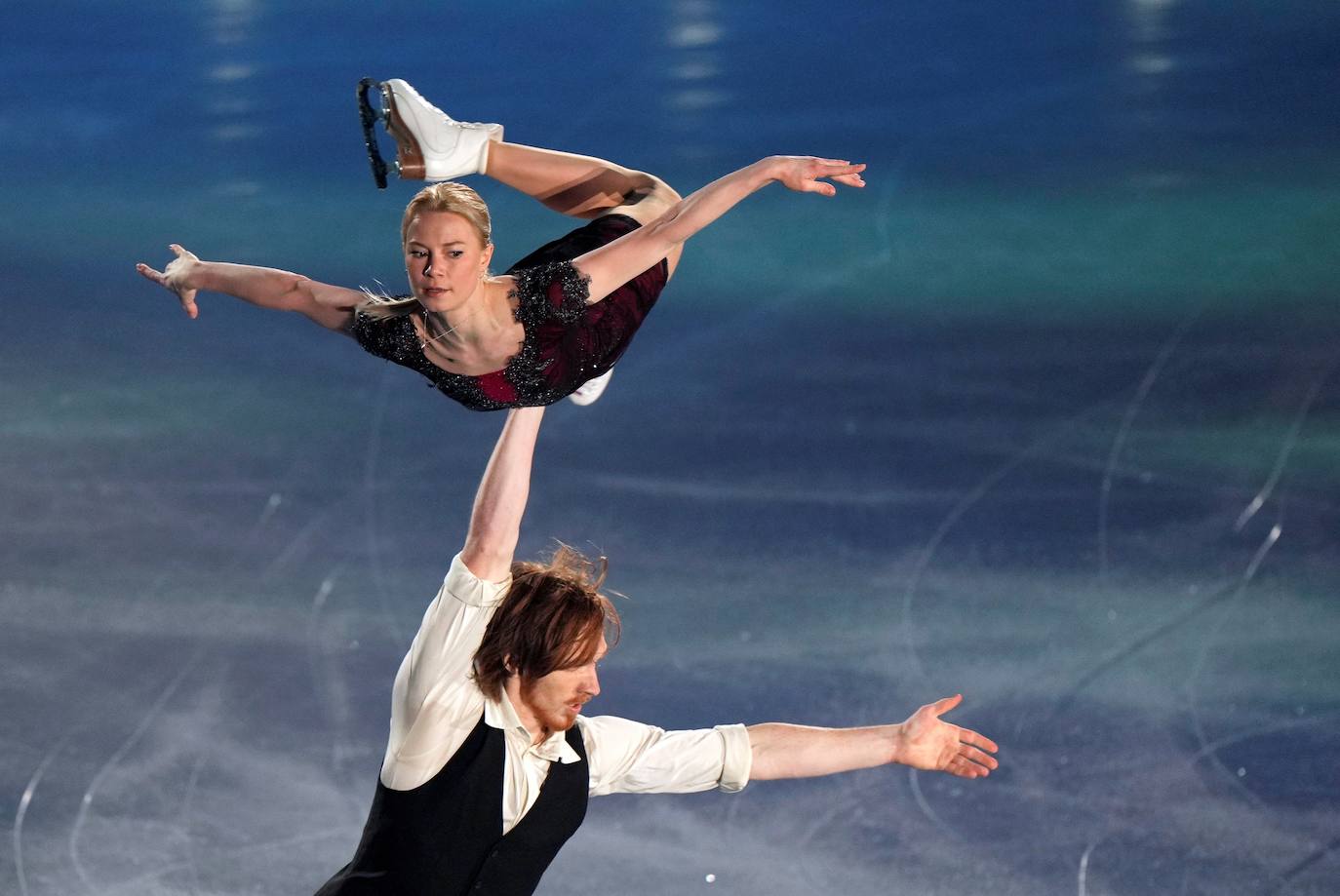 Fotos: Exhibición de patinaje artístico