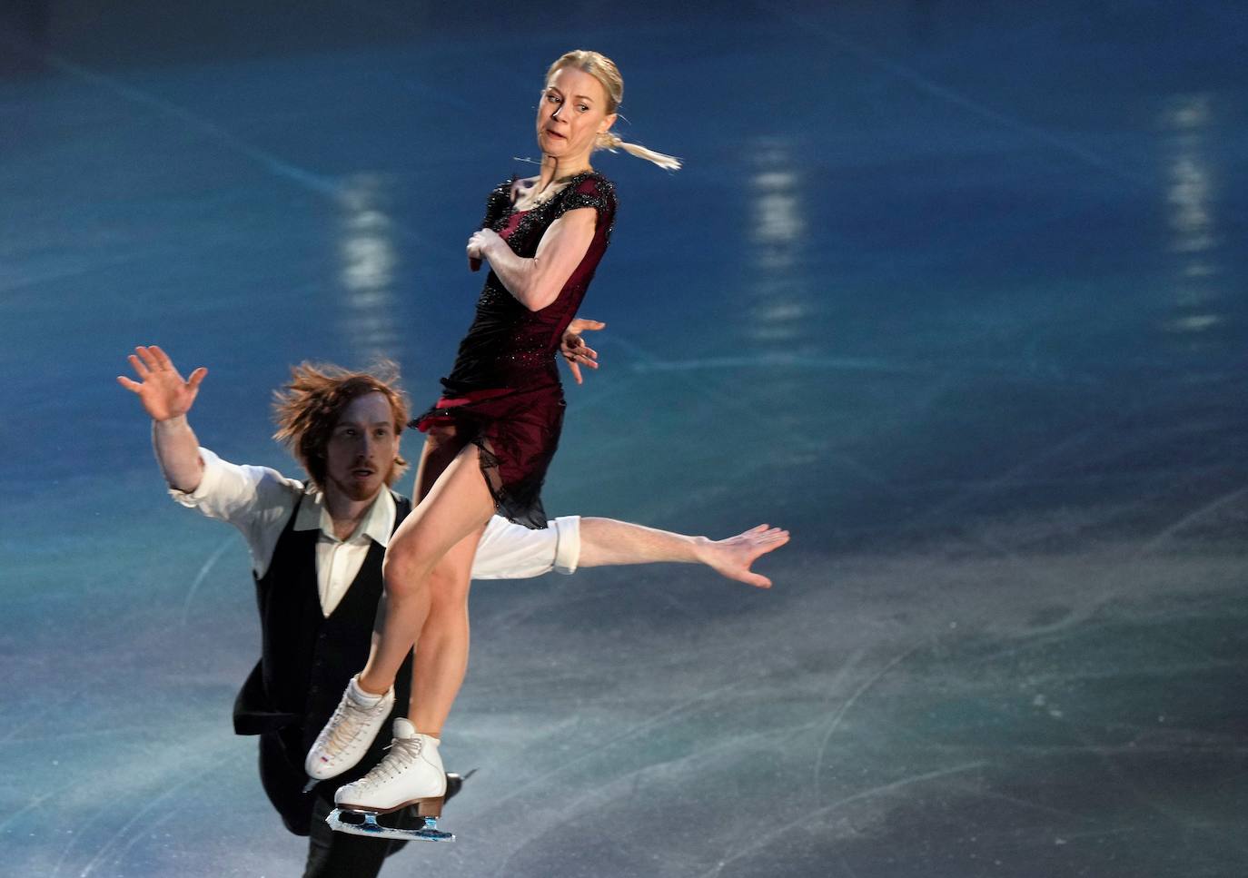 Fotos: Exhibición de patinaje artístico