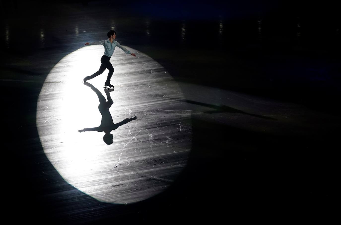 Fotos: Exhibición de patinaje artístico