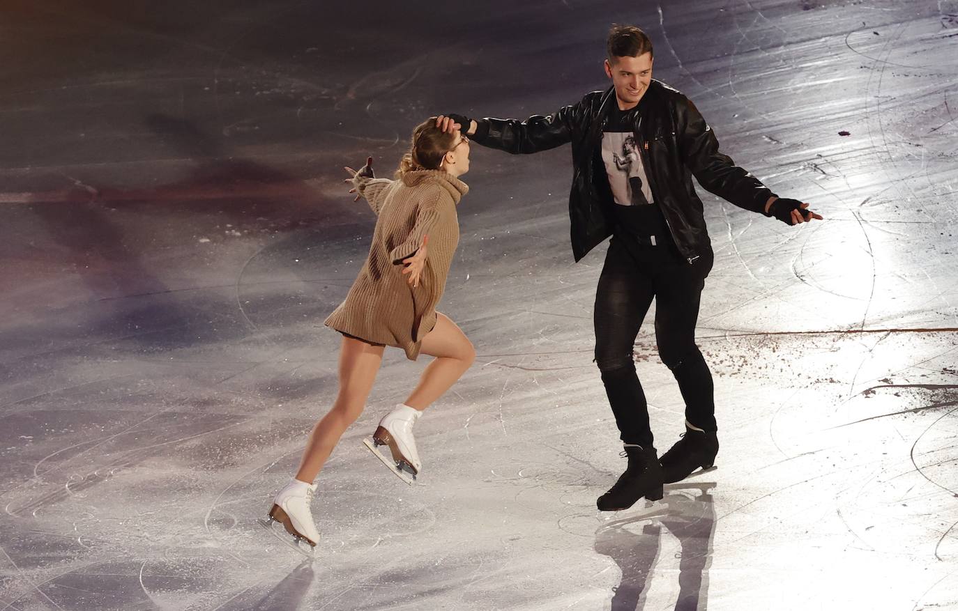 Fotos: Exhibición de patinaje artístico