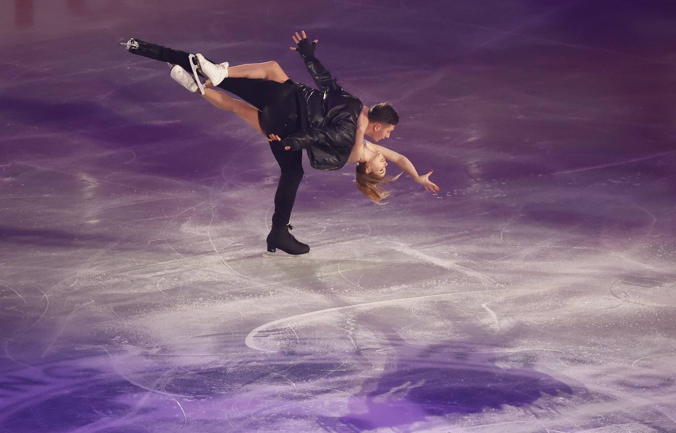 Fotos: Exhibición de patinaje artístico