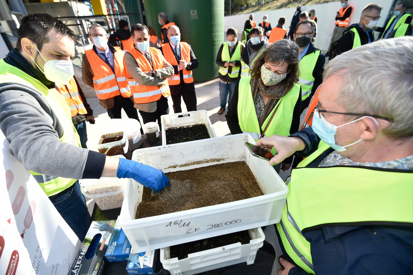 Fotos: Proyecto Valuewaste en la planta de reciclaje de Cañada Hermosa