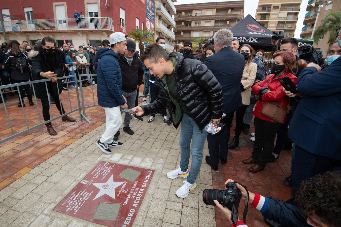 Fotos: Actos de homenaje a Pedro Acosta en Puerto de Mazarrón