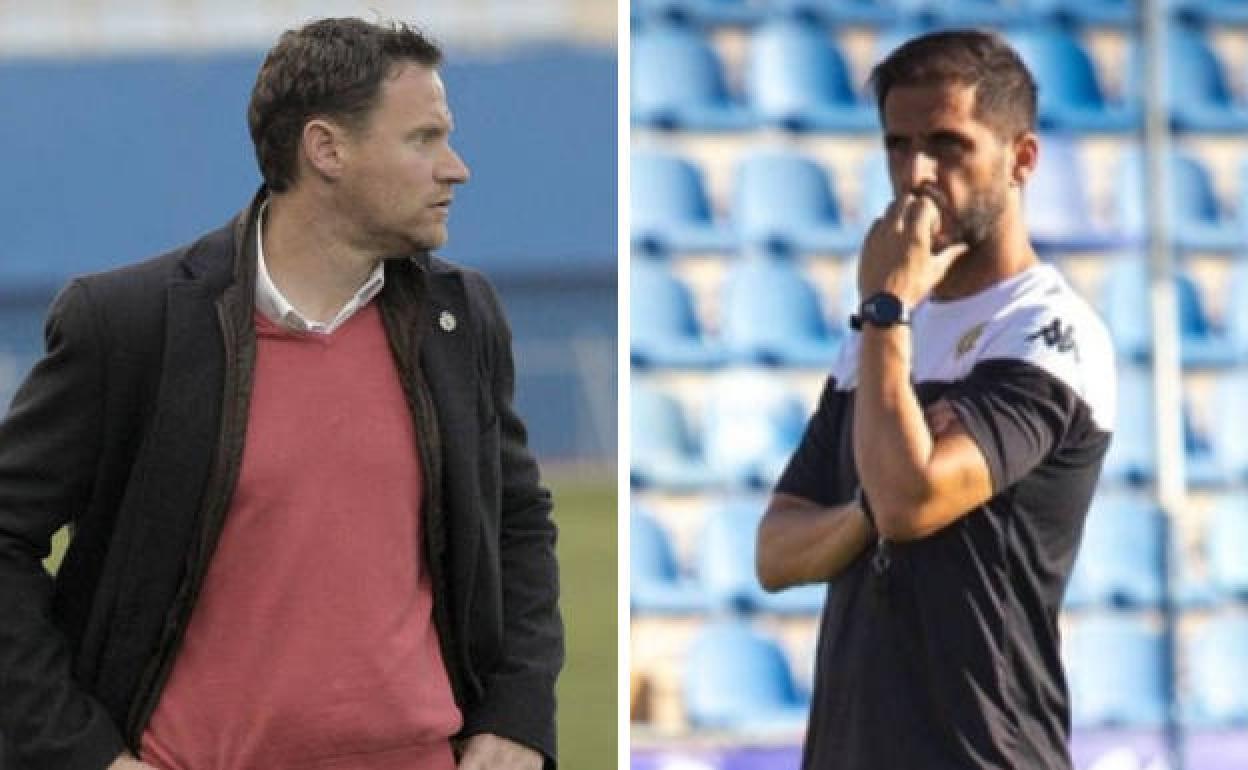 Mario Simón y Sergio Mora. 