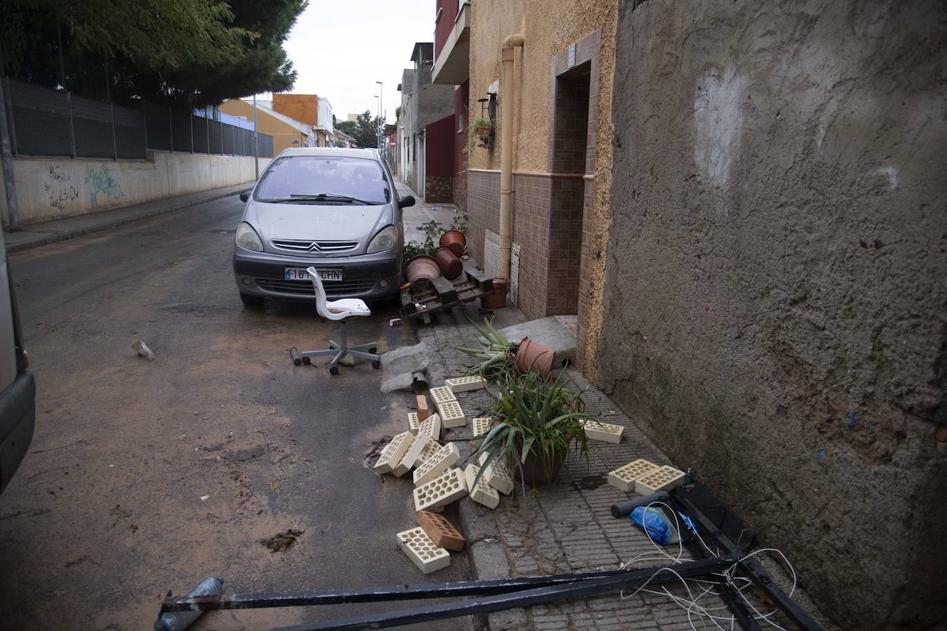 Fotos: El temporal desborda Cartagena y provoca decenas de achiques y rescates