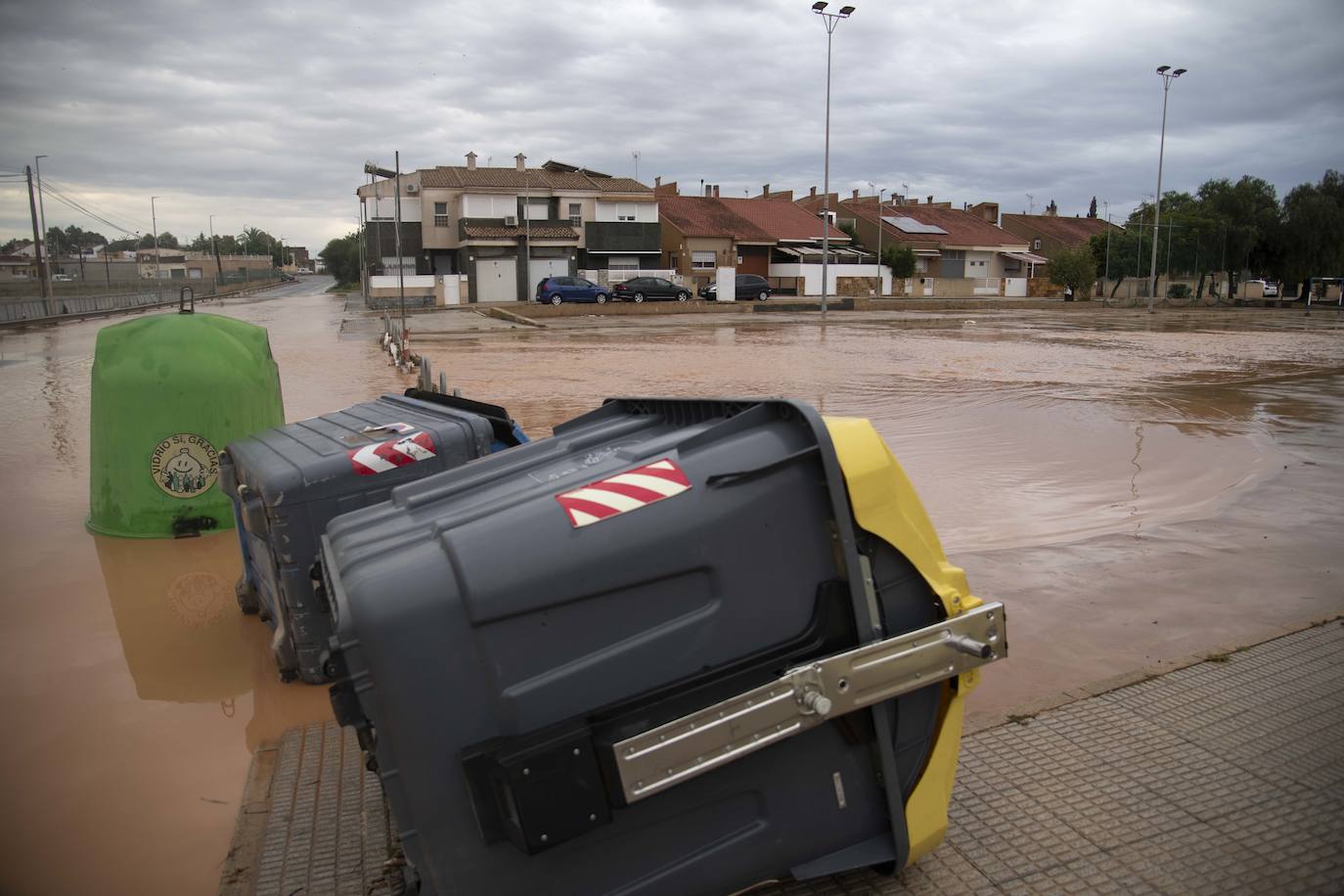 Fotos: El temporal desborda Cartagena y provoca decenas de achiques y rescates