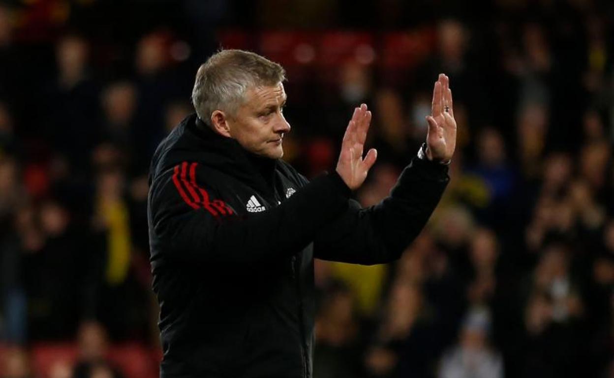 Ole Gunnar Solskjaer se disculpó ante los aficionados del United tras la derrota ante el Watford. 