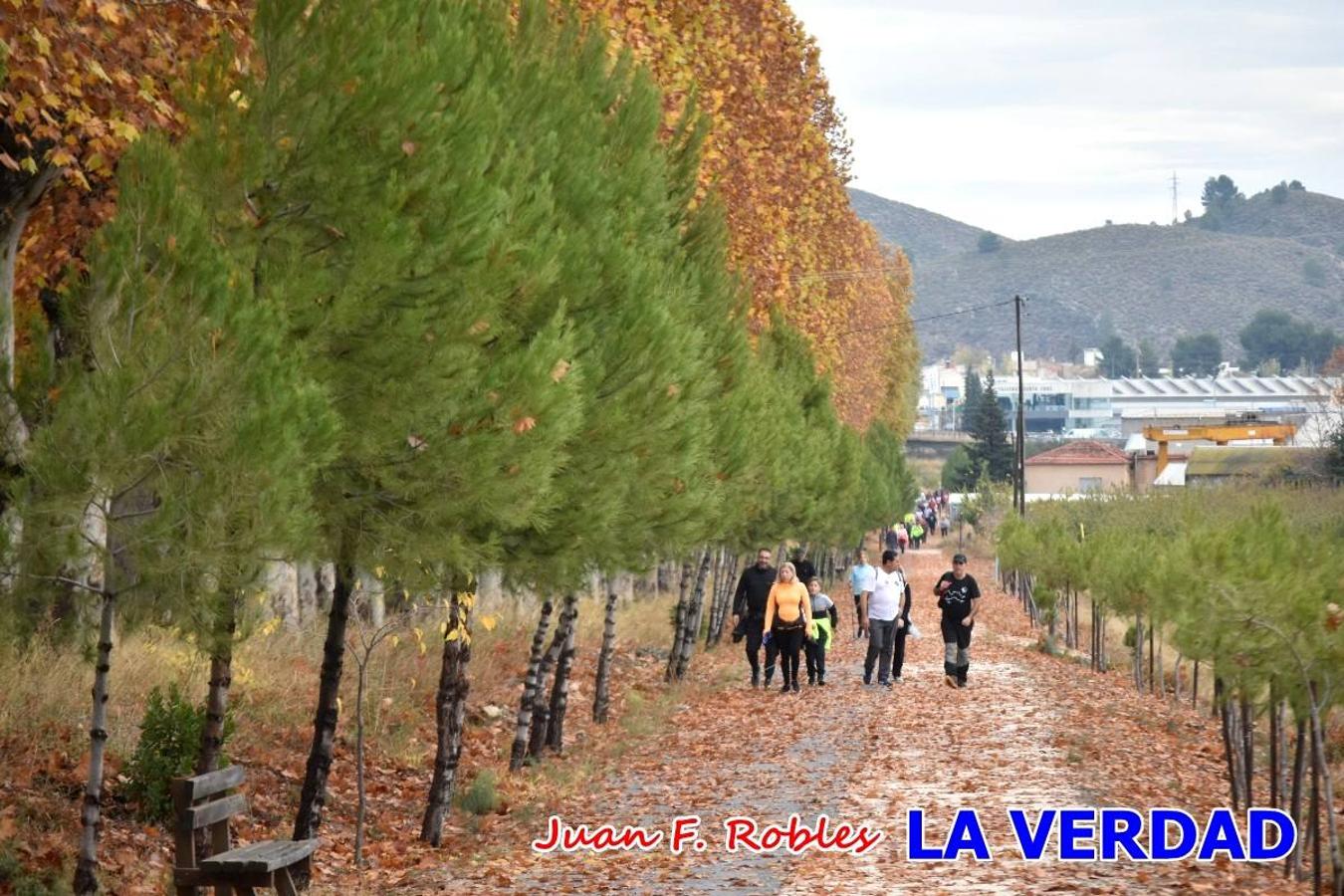 Unas 200 personas de Granja de Rocamora, Abanilla y Ulea finalizaron ayer el recorrido, a pide, de los 120 kilómetros que separan la localidad alicantina de Caravaca de la Cruz. Los cuatro municipios comparten la devoción a sendos Lignum Crucis que se veneran en cada una de las localidades. Ayer recorrieron la última etapa, desde Bullas hasta basílica de la Vera Cruz en una ceremonia oficiada por el rector, Emilio Sánchez, y en la que estuvieron presentes los representantes de las instituciones religiosas que organizaban la peregrinación y una representación de los ocho Ayuntamientos que atraviesa este camino.