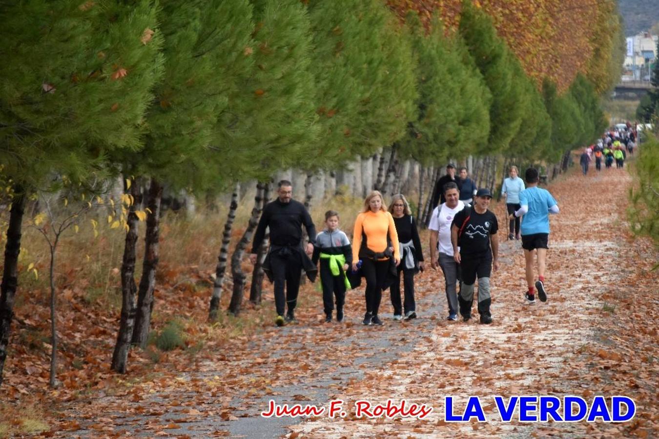 Unas 200 personas de Granja de Rocamora, Abanilla y Ulea finalizaron ayer el recorrido, a pide, de los 120 kilómetros que separan la localidad alicantina de Caravaca de la Cruz. Los cuatro municipios comparten la devoción a sendos Lignum Crucis que se veneran en cada una de las localidades. Ayer recorrieron la última etapa, desde Bullas hasta basílica de la Vera Cruz en una ceremonia oficiada por el rector, Emilio Sánchez, y en la que estuvieron presentes los representantes de las instituciones religiosas que organizaban la peregrinación y una representación de los ocho Ayuntamientos que atraviesa este camino.