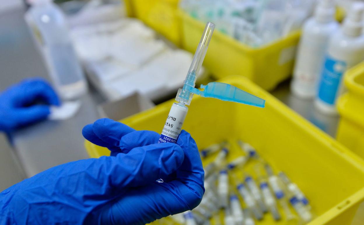 Una dosis de la vacuna contra la gripe, en una fotografía de archivo.