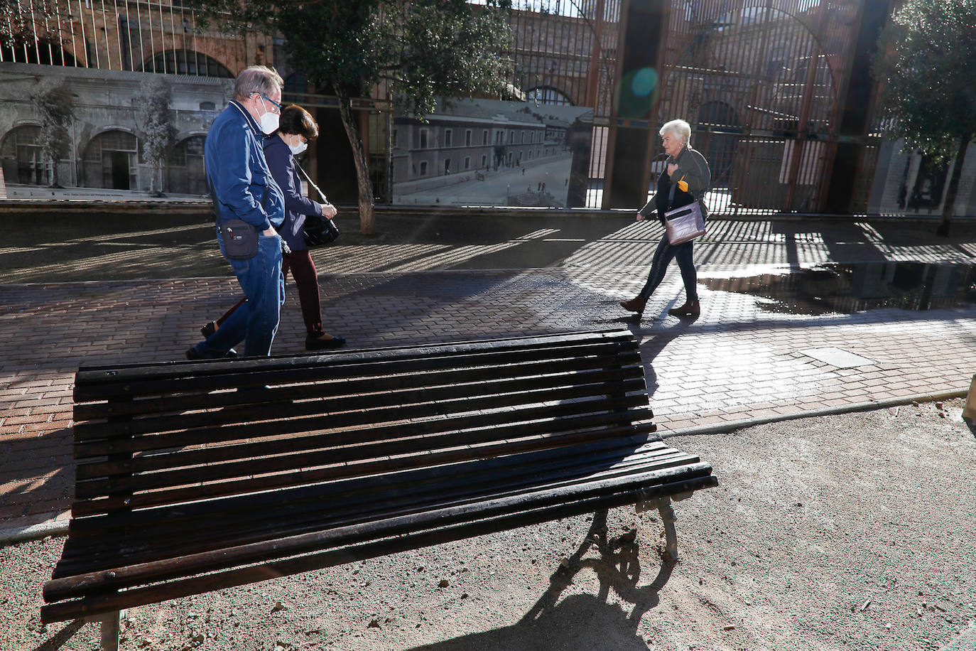 Fotos: Desperfectos de la Plaza Juan XXIII de Cartagena