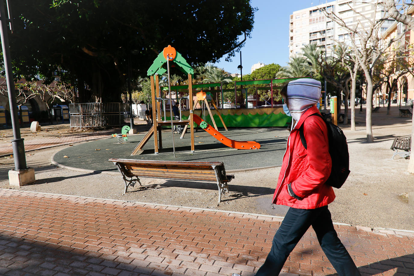 Fotos: Desperfectos de la Plaza Juan XXIII de Cartagena