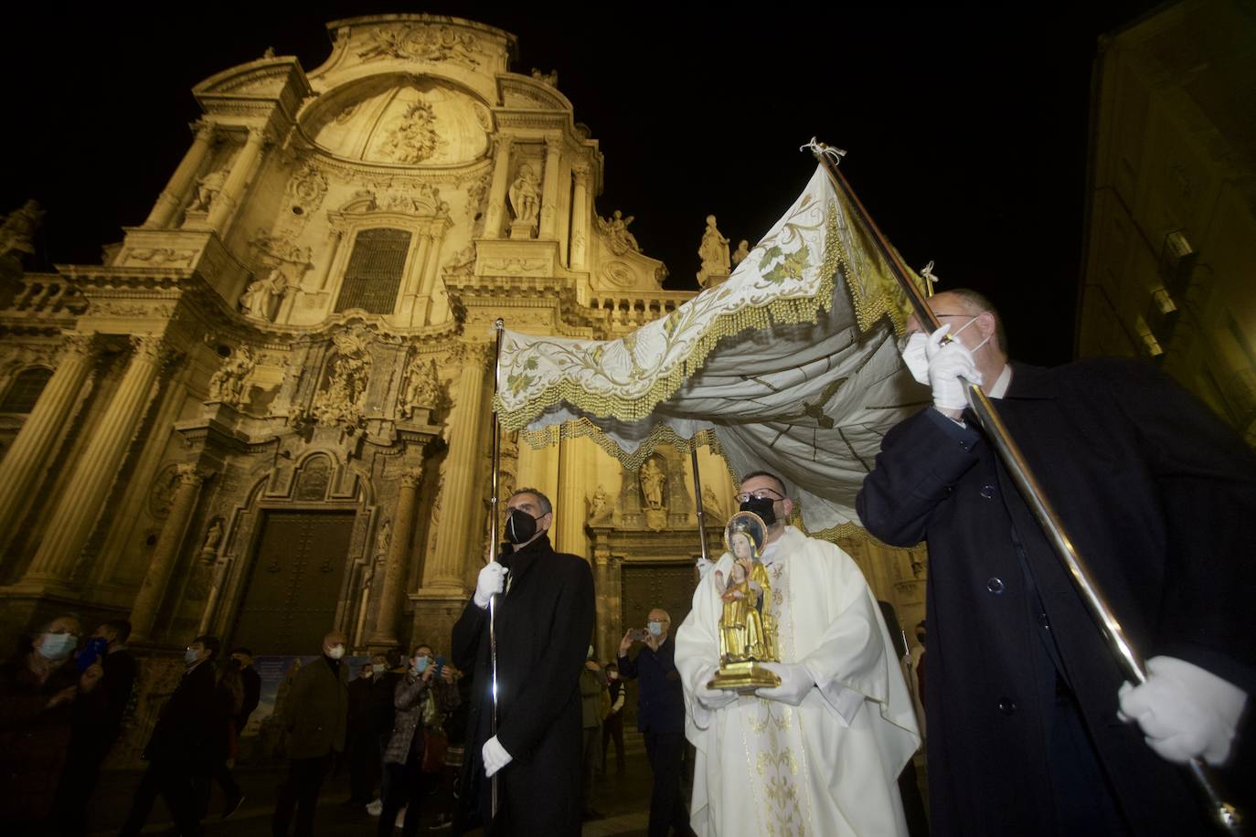 Fotos: La Virgen de la Arrixaca se traslada a la Catedral