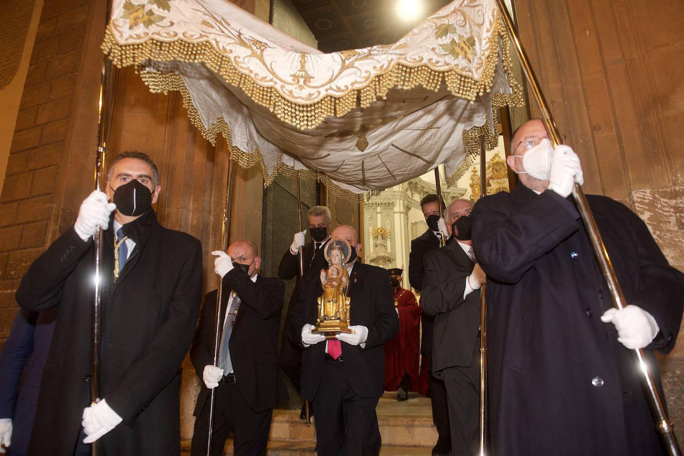 Fotos: La Virgen de la Arrixaca se traslada a la Catedral