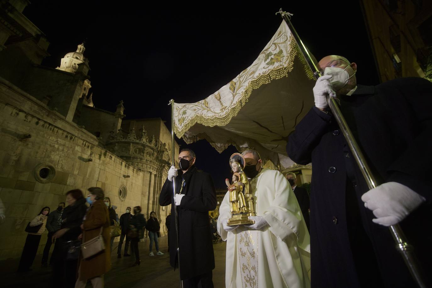 Fotos: La Virgen de la Arrixaca se traslada a la Catedral