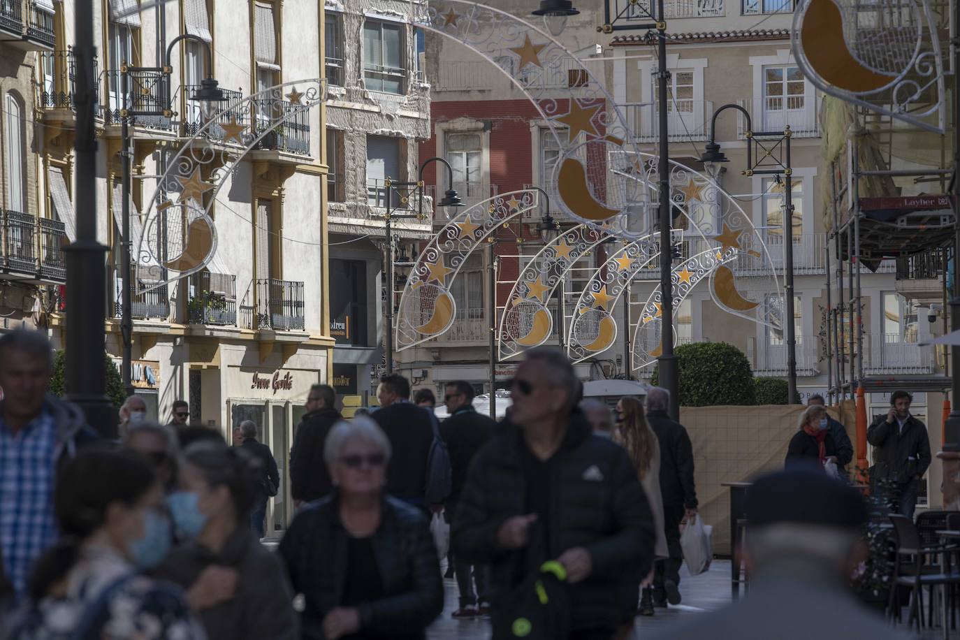 Fotos: Las luces de Navidad de Cartagena crean controversia entre vecinos y comerciantes