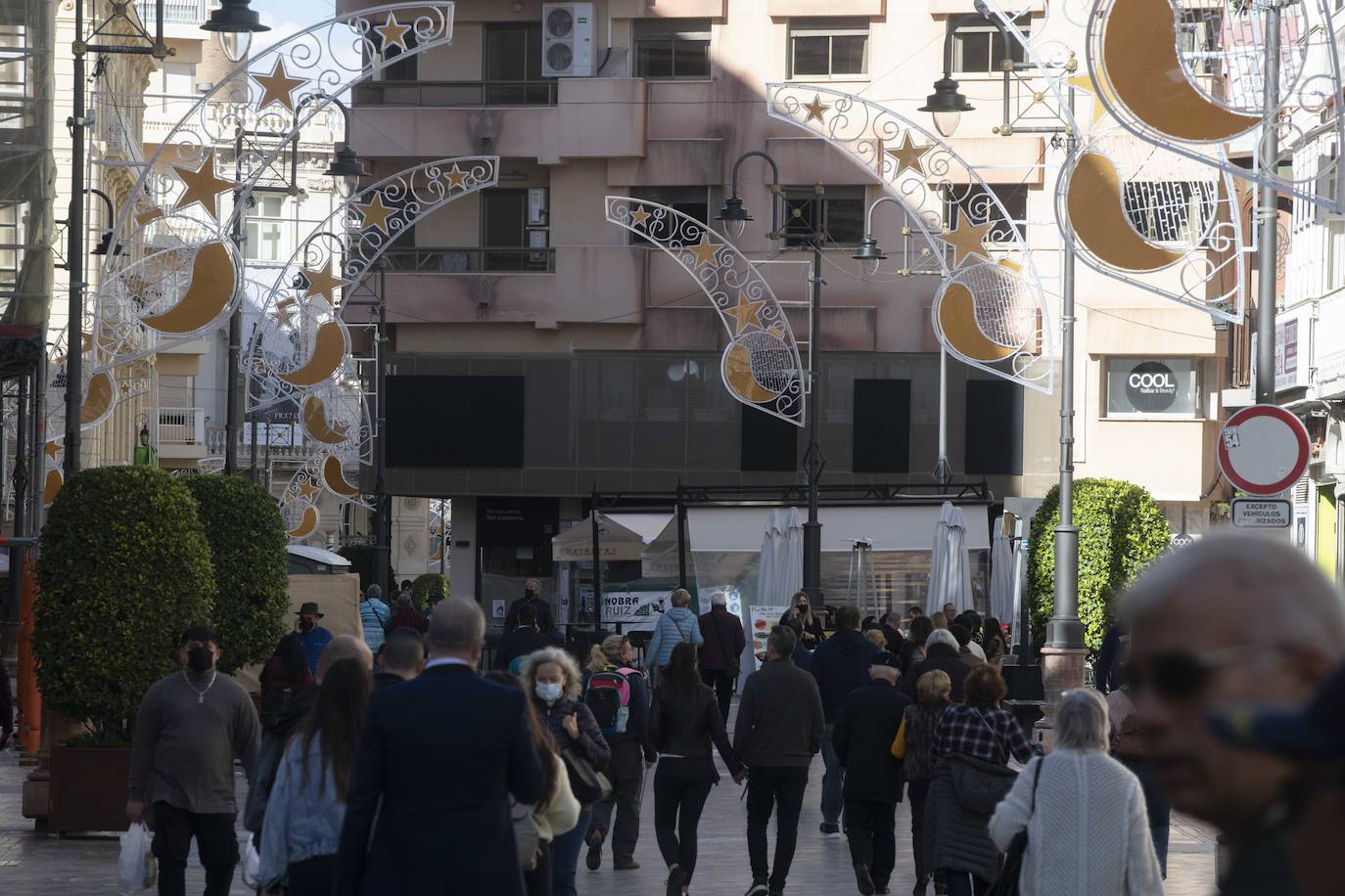 Fotos: Las luces de Navidad de Cartagena crean controversia entre vecinos y comerciantes