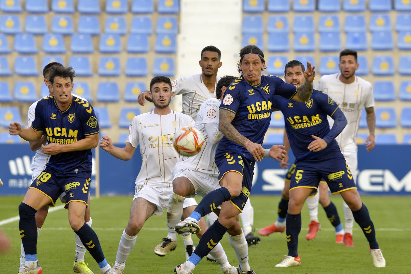 Fotos: La victoria del UCAM CF frente al Algeciras, en imágenes