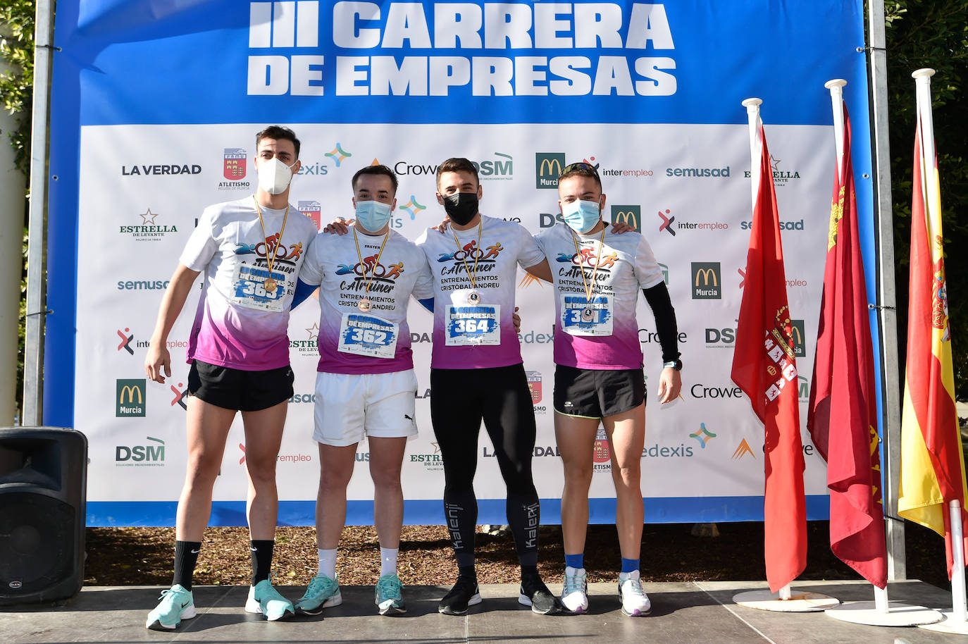 Fotos: III Carrera de Empresas en Murcia