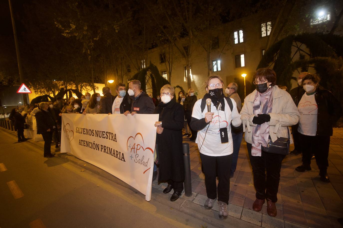Fotos: La Marea Blanca vuelve a protestar en Murcia