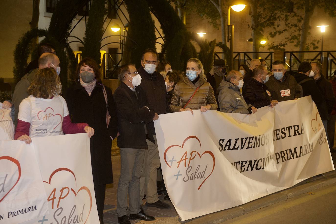 Fotos: La Marea Blanca vuelve a protestar en Murcia