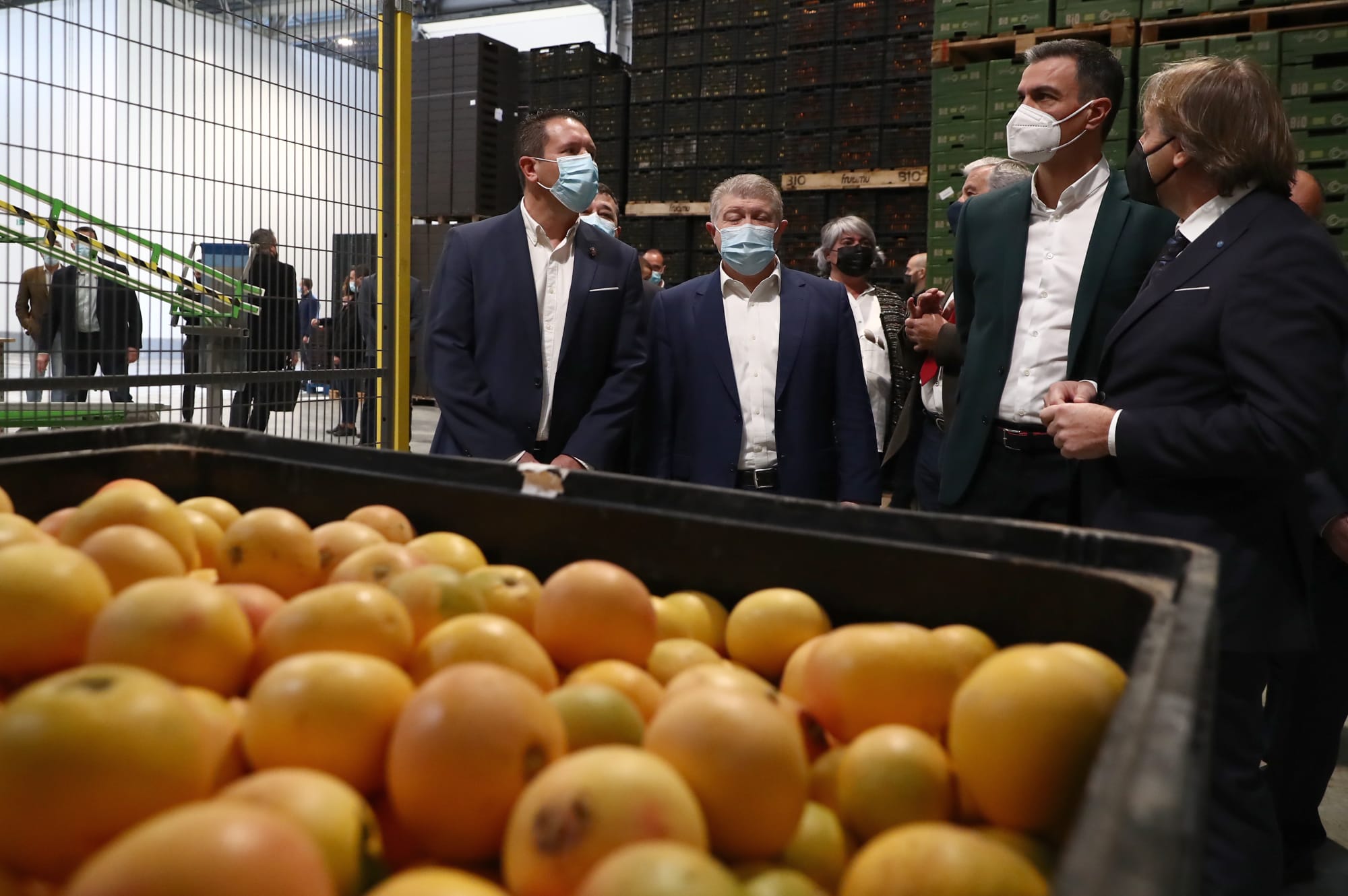 Fotos: La visita de Pedro Sánchez a Mula, en imágenes